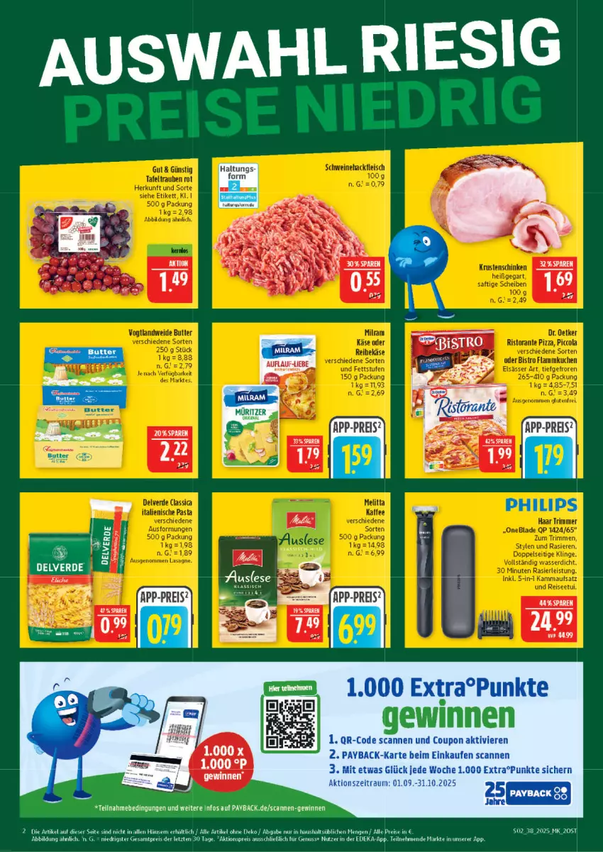 Aktueller Prospekt Marktkauf - Prospekt - von 14.09 bis 20.09.2025 - strona 2 - produkty: aktionspreis, deka, eis, erde, nuss, payback, reis, Ti, ZTE