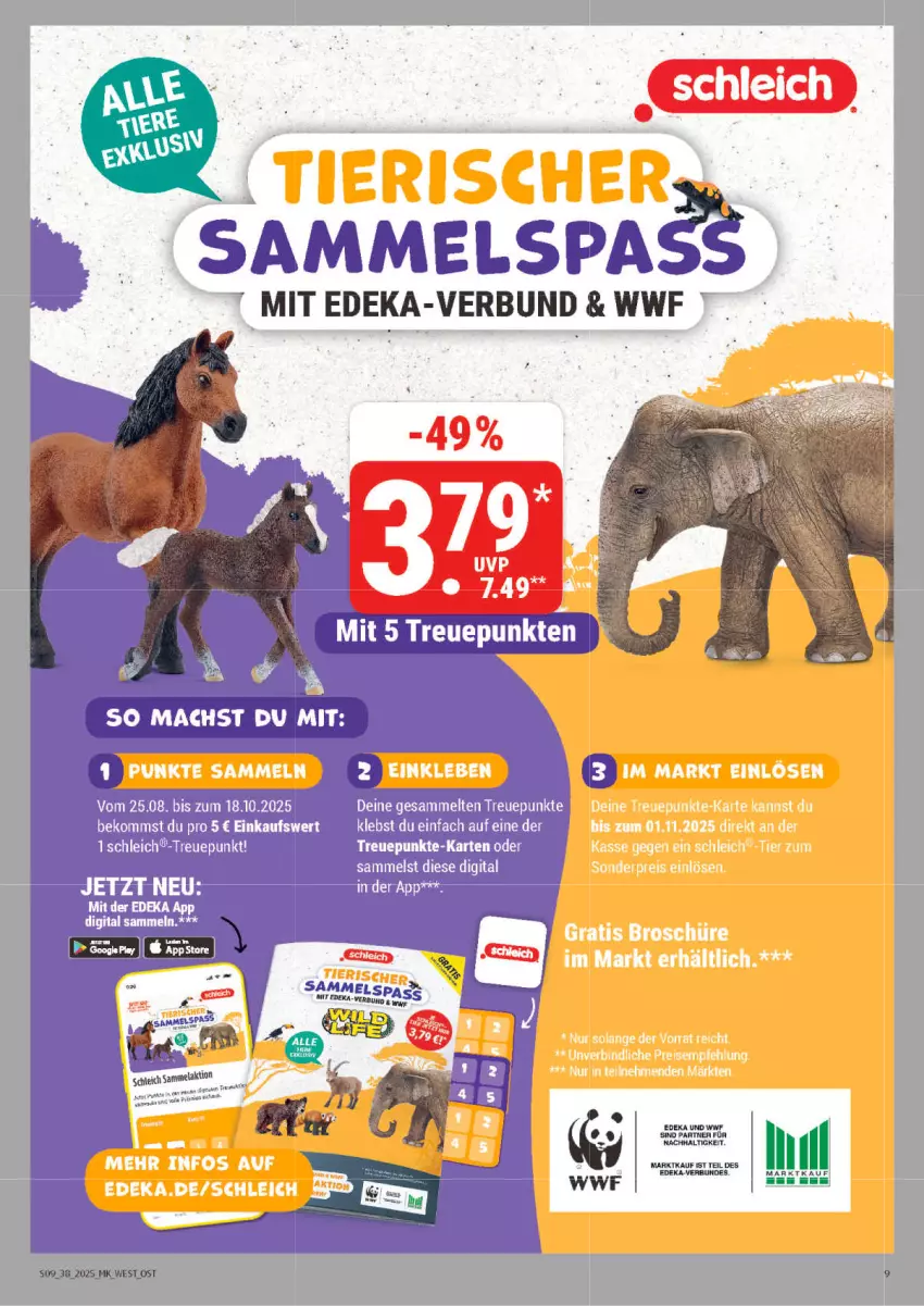 Aktueller Prospekt Marktkauf - Prospekt - von 14.09 bis 20.09.2025 - strona 9 - produkty: deka, eis, reis, Schleich, Ti