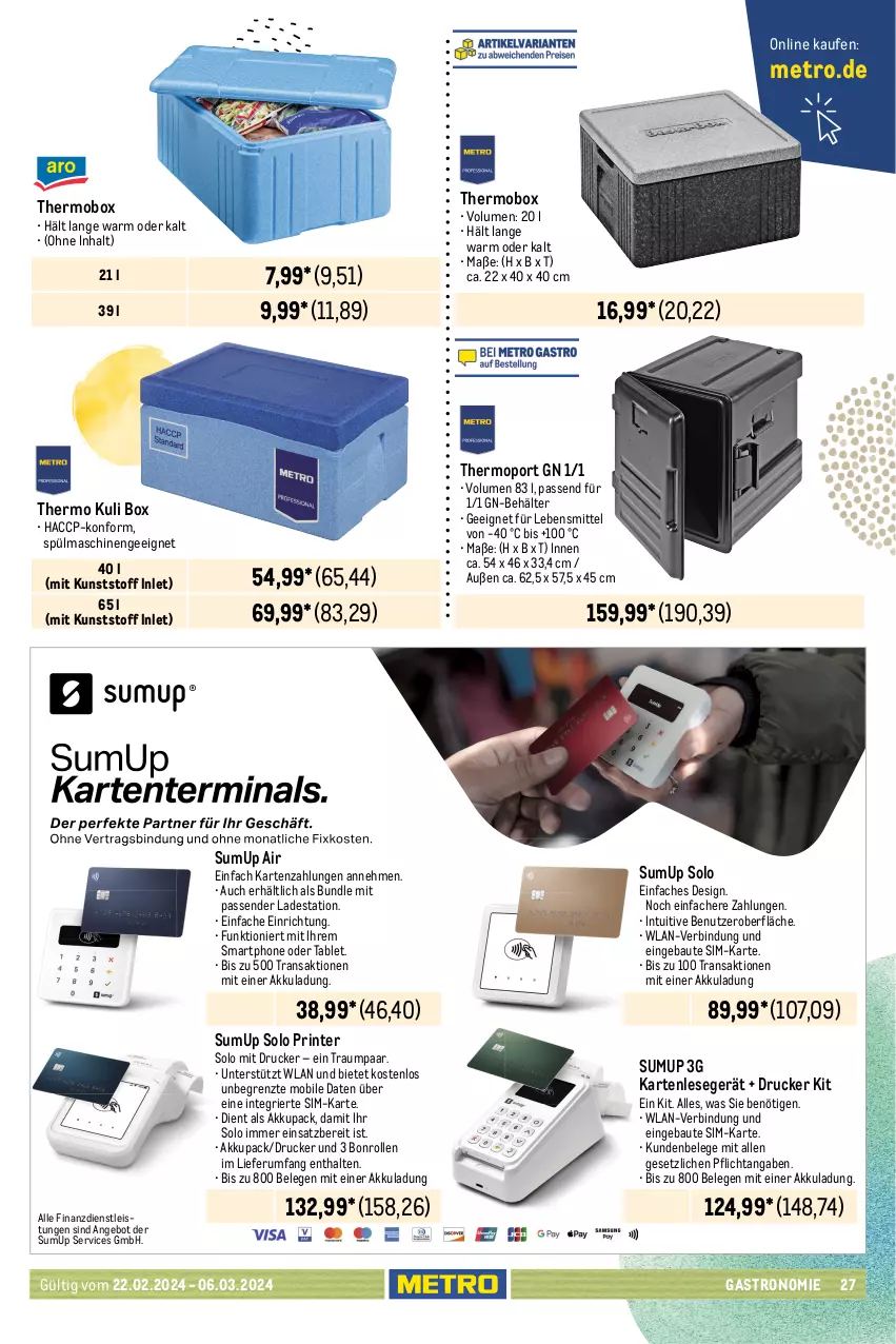 Aktueller Prospekt Metro - GastroJournal - von 22.02 bis 06.03.2024 - strona 25 - produkty: ACC, akku, aluminiumgestell, ampelschirm, angebot, auer, Bad, Bau, Behälter, bio, drucker, edelstahl, eis, flasche, Holz, lack, latte, lebensmittel, LG, Metro, natur, preisvorteil, reis, ring, rückenlehne, rum, schutzhülle, sessel, sim, smartphone, sonnenschirm, spiritus, spülmaschinen, stapelsessel, stuhl, tablet, Ti, tisch, wasser, ZTE