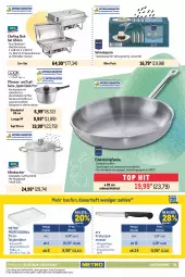 Gazetka promocyjna Metro - GastroJournal - Gazetka - ważna od 06.03 do 06.03.2024 - strona 33 - produkty: ACC, auer, backofen, Behälter, Brennpaste, decke, Deckel, edelstahl, eis, elle, Glasdeckel, herdarten, Kocher, lack, lebensmittel, messer, Metro, metro gastro, mikrowelle, Ofen, pfanne, pfannen, pizza, Pizzateig, preisvorteil, Rauch, reis, ring, saft, sahne, sattel, schneidebrett, spülmaschinen, Ti, topf, usb
