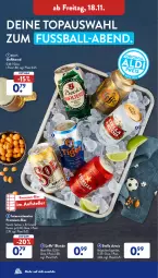 Gazetka promocyjna AldiSud - NÄCHSTE WOCHE - Gazetka - ważna od 19.11 do 19.11.2022 - strona 42 - produkty: Abtei, aldi, ball, bier, eis, elle, Estrella Damm, Lagerbier, LG, reis, rel, teller, Ti