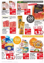 Gazetka promocyjna Kaufland - Gazetka - ważna od 31.12 do 31.12.2021 - strona 21 - produkty: albray, angebot, angebote, arla, auer, aufschnitt, Bau, Bauer, beutel, butter, chaumes, chavroux, eis, finello, fleisch, frischkäse, jamón serrano, Kalbfleisch, Käse, leberwurst, mac, milka, milkana, mit kalbfleisch, montorsi, Ofen, Ofenkäse, pasta, pizza, reis, rohschinken, sahne, saint albray, salami, schinken, Schmelzkäse, schmelzkäsezubereitung, serrano, spargel, Spezi, Tapas, Ti, wiesbauer, wurst, wurst in selbstbedienung