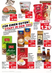 Gazetka promocyjna Kaufland - Gazetka - ważna od 31.12 do 31.12.2021 - strona 23 - produkty: angebot, angebote, aufstrich, auto, Becher, beutel, bohne, bohnen, brot, caffè crema, Cap, cappuccino, cin, creme, dallmayr, dallmayr gold, eduscho, espresso, frucht, fruchtaufstrich, kaffee, kaffeevollautomat, kaffeevollautomaten, korn, krüger, lieken, löslicher kaffee, melitta, milch, nuss, nuss-nougat-creme, nusspli, oder espresso, Ria, Schwartau, sirup, Ti, tisch, tomate, tomaten, urkorn, vollautomaten, zentis