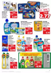 Gazetka promocyjna Kaufland - Gazetka - ważna od 31.12 do 31.12.2021 - strona 25 - produkty: aktiv gel, allzweckreiniger, angebot, angebote, aqua, beutel, Bodentücher, Brei, Cap, citrus, colorwaschmittel, coupon, eis, elle, ente, fairy, felix, Geflügel, geschirr, geschirrspülmittel, gin, Heu, hundenahrung, katzenfutter, katzennahrung, kraft, lamm, megaperls, milch, pastete, pedigree, Perfect Fit, reiniger, Reinigung, rind, scheuermilch, sensations, spülmittel, Ti, tücher, waschmittel, wc-reiniger, weck, Weisser Riese