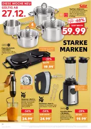 Gazetka promocyjna Kaufland - Gazetka - ważna od 31.12 do 31.12.2021 - strona 32 - produkty: angebot, backofen, Behälter, edelstahl, edelstahlmesser, eis, handmixer, herdarten, HP, Kochplatten, latte, messer, Mixer, Ofen, Ria, smoothie, stabmixer, Ti, topf, topf-set, ZTE