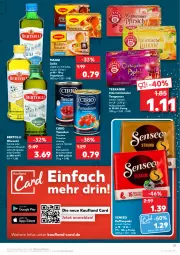 Gazetka promocyjna Kaufland - Gazetka - ważna od 31.12 do 31.12.2021 - strona 37 - produkty: angebot, angebote, bertolli, beutel, cin, cirio, gin, kaffee, kaffeepads, kirsch, maggi, natives olivenöl, nuss, olive, oliven, olivenöl, olivenöl extra, senseo, Soße, tee, teekanne, Ti, tomate, tomaten