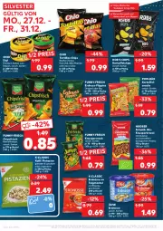 Gazetka promocyjna Kaufland - Gazetka - ważna od 31.12 do 31.12.2021 - strona 8 - produkty: angebot, Bau, beutel, bio, brezel, chili, chips, chipsfrisch, dip, eis, erdnuss, erdnüsse, flippies, funny-frisch, gin, hot chili, huober, kartoffel, kartoffelchips, mac, Mantel, mit paprika, nacho, nacho cheese, nuss, paprika, pistazien, pom-bär, reis, Salsa, salz, snack, snacks, Soße, Ti, tortilla, tortillas, trolli, ültje, ültje erdnüsse, Wild, wild paprika, Yo, ZTE