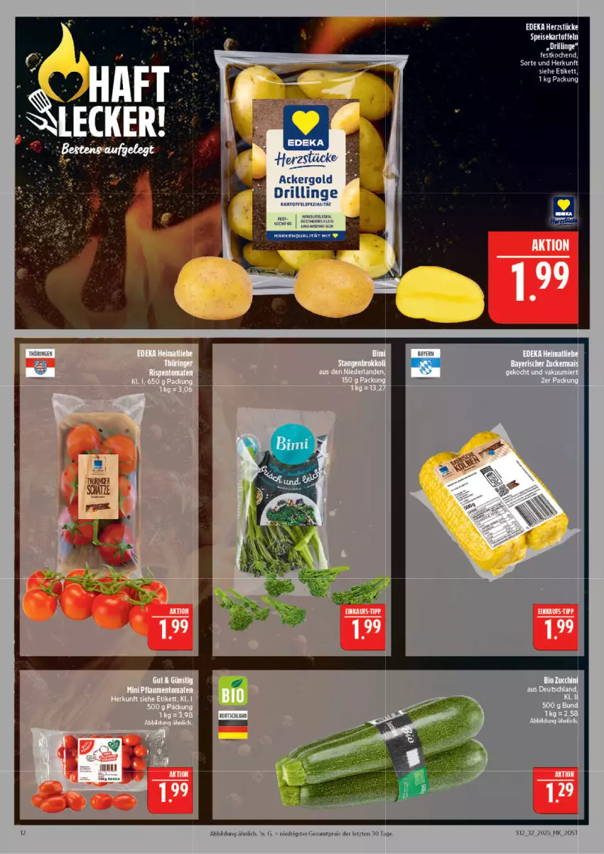 Aktueller Prospekt Marktkauf - Prospekt - von 03.08 bis 09.08.2025 - strona 12 - produkty: ackergold, eis, kartoffel, reis, ring, Spezi, tee, Ti, ZTE