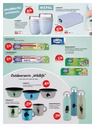 Gazetka promocyjna Vmarkt - V-Markt - Gazetka - ważna od 01.06 do 01.06.2022 - strona 14 - produkty: Aluminiumfolie, Becher, Behälter, beutel, edelstahl, elle, Ergee, flasche, frischhaltefolie, HP, lunchbox, mikrowelle, ring, rwe, schüssel, Sport, spülmaschinen, Ti, Tiere, tisch, trinkbecher, trinkflasche, weck, Wild