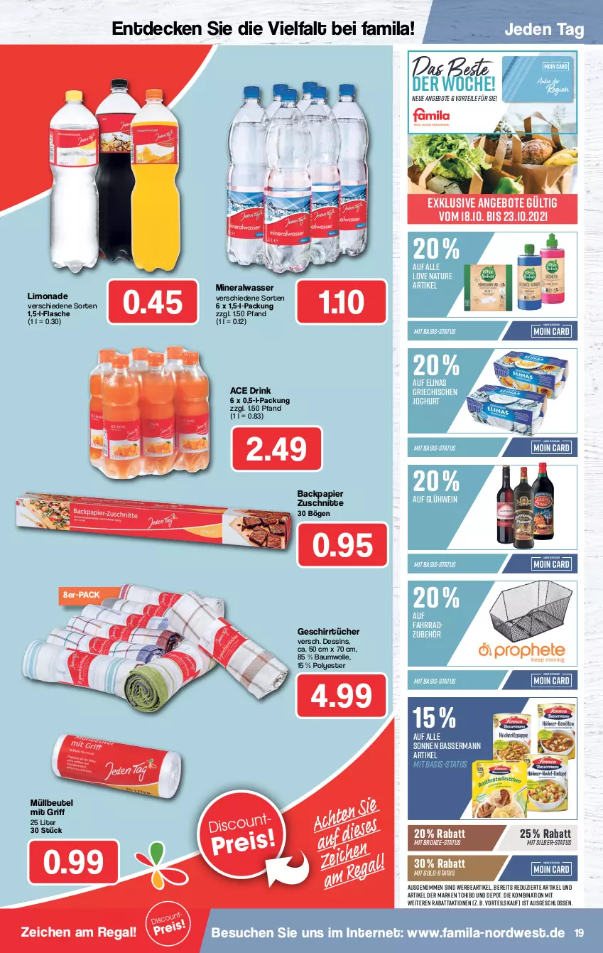 Aktueller Prospekt Famila - Prospekte - von 18.10 bis 23.10.2021 - strona 19