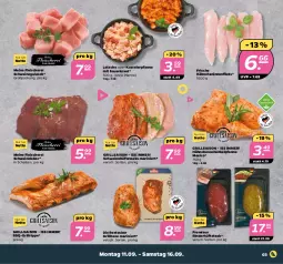 Gazetka promocyjna Netto - Woche 37 - Gazetka - ważna od 16.09 do 16.09.2023 - strona 3 - produkty: auer, axe, eis, filet, filets, fleisch, Fleischerei, Frische Hähnchen, grill, grillhaxe, grillrippe, gulasch, hähnchenschenkel, Haxe, henkel, hüftsteak, hüftsteaks, kasseler, Kraut, Letscho, pfanne, rind, rinder, Rostocker, Sauerkraut, schenkel, Schere, schwein, schweine, schweinegulasch, Schweineleber, steak, steaks, wein, weine