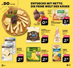 Gazetka promocyjna Netto - Woche 37 - Gazetka - ważna od 16.09 do 16.09.2023 - strona 30 - produkty: bresso, brie, decke, grill, Grillkäse, grünländer, Käse, kräuter, Le Rustique, milch, rouge, rougette, Ti, Tirol Milch