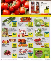 Gazetka promocyjna Diska - Prospekte - Gazetka - ważna od 10.06 do 10.06.2023 - strona 3 - produkty: aktionspreis, aprikose, aprikosen, beere, beeren, bio, burger, deka, edeka bio, eis, eisbergsalat, erdbeere, erdbeeren, fisch, fleisch, Frühkartoffeln, gurke, kartoffel, kartoffeln, kirsch, kirsche, kirschen, LG, mini-rispentomaten, Nektar, nektarinen, nektarinen oder, nuss, oder pfirsiche, pfirsich, pfirsiche, plattpfirsiche, reis, rispentomaten, Romatomaten, salat, Salatgurke, Schal, Schale, speisefrühkartoffeln, tafeläpfel, tafeltrauben, Ti, tomate, tomaten, trauben