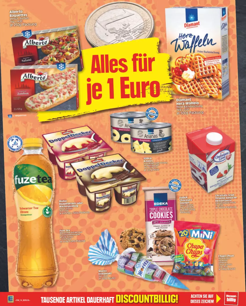 Aktueller Prospekt Edeka - Angebote der Woche - von 22.08 bis 27.08.2022 - strona 16 - produkty: auer, Ti