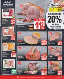 Gazetka promocyjna Edeka - Angebote der Woche - Gazetka - ważna od 27.08 do 27.08.2022 - strona 5 - produkty: bio, braten, bratwurst, deka, edeka bio, eier, eis, erbsen, fleisch, geback, gewürz, gin, gulasch, hackfleisch, heidefrühstück, henkel, HP, kochschinken, latte, leberwurst, mac, Mett, möhren, pfanne, rezept, rind, rindfleisch, salami, schenkel, schinken, schwein, schweine, Schweinehackfleisch, tee, Ti, wein, weine, würfel, wurst