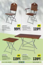 Gazetka promocyjna Metro - Garten Spezial - Gazetka - ważna od 04.05 do 04.05.2022 - strona 11 - produkty: bier, Garten, gartensessel, gartenstuhl, gartentisch, Holz, LG, nuss, sessel, stuhl, Ti, tisch