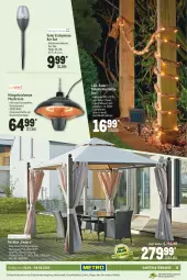 Gazetka promocyjna Metro - Garten Spezial - Gazetka - ważna od 04.05 do 04.05.2022 - strona 15 - produkty: auer, decke, eis, elle, Garten, Kette, Lampe, LG, lichterkette, pavillon, reis, Ti