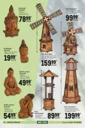 Gazetka promocyjna Metro - Garten Spezial - Gazetka - ważna od 04.05 do 04.05.2022 - strona 22 - produkty: beleuchtung, brunnen, Buddha, Garten, Holz, massivholz, Ti