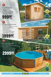 Gazetka promocyjna Metro - Garten Spezial - Gazetka - ważna od 04.05 do 04.05.2022 - strona 25 - produkty: Bau, Bodenplatte, ente, Garten, Holz, HP, latte, massivholz, milch, pool, rama, sandfilteranlage, Ti, wasser