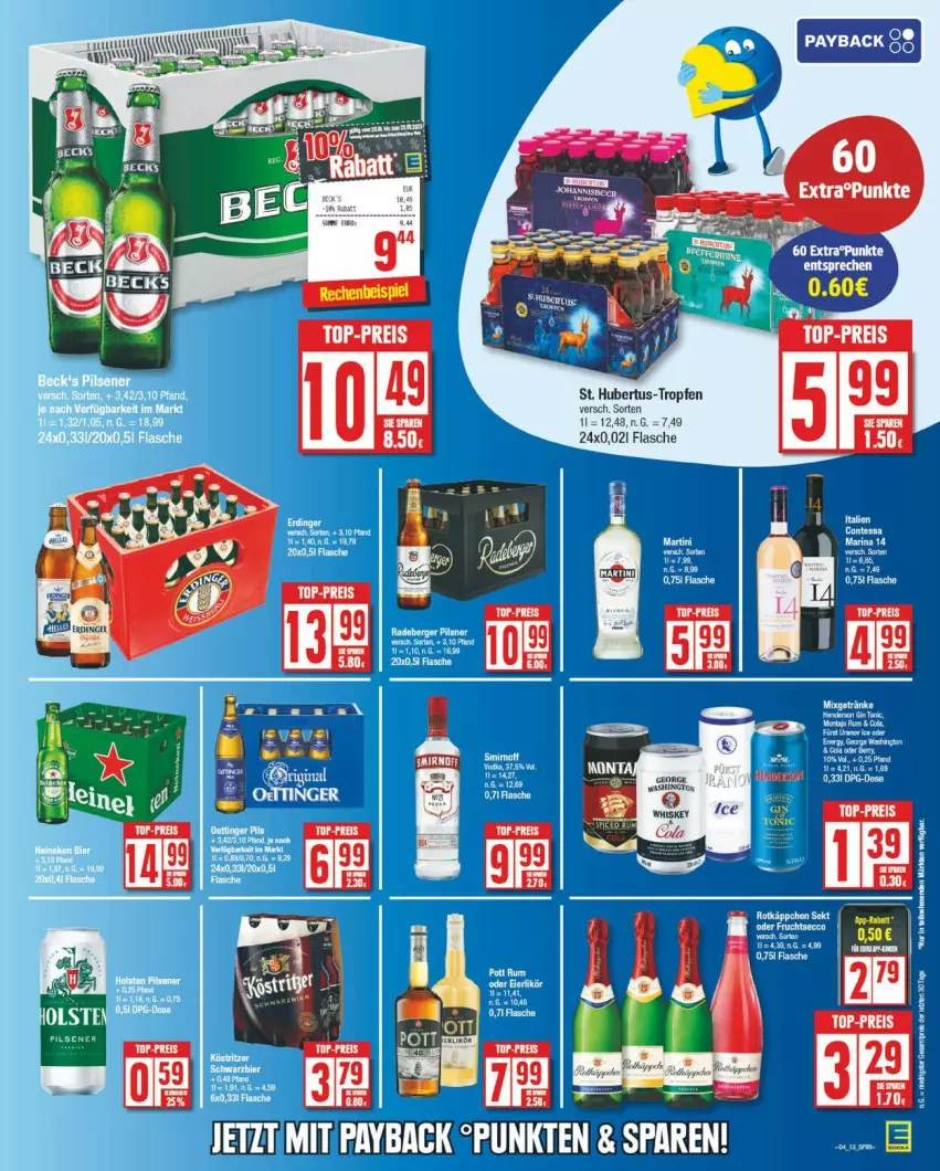 Aktueller Prospekt Edeka - Prospekte - von 20.01 bis 25.01.2025 - strona 17 - produkty: eis, flasche, reis, top-preis