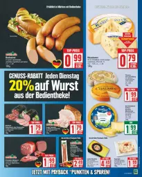 Gazetka promocyjna Edeka - Prospekte - Gazetka - ważna od 25.01 do 25.01.2025 - strona 9 - produkty: bio, bockwurst, chaumes, eis, elle, Käse, Maasdam, maasdamer, mac, nuss, schnittkäse, tee, topf, wein, Weinkäse, wurst