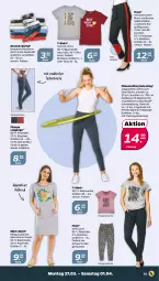 Gazetka promocyjna Netto - Woche 13 - Gazetka - ważna od 01.04 do 01.04.2023 - strona 13 - produkty: asti, Bau, baumwolle, gefu, gin, hose, kleid, leggings, LG, Mantel, reifen, Ria, ring, shirt, T-Shirt, Tasche, taschen, Ti, tisch, wolle