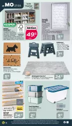 Gazetka promocyjna Netto - Woche 13 - Gazetka - ważna od 01.04 do 01.04.2023 - strona 14 - produkty: auer, decke, Deckel, fenster, hocker, kesper, kissen, kokos, Kuschelweich, latte, leine, regal, Ria, Rollenbox, schrauben, schuhregal, sitzkissen, Stufenmatten, teppich, Ti, uhr, ZTE