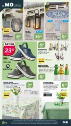 Gazetka promocyjna Netto - Woche 13 - Gazetka - ważna od 01.04 do 01.04.2023 - strona 18 - produkty: auer, decke, Frosch, Garten, gartentisch, kerze, laterne, Mett, Ria, Schmetterling, teppich, Ti, tisch, tischdecke, tuc, wachstuch, wasser, ZTE