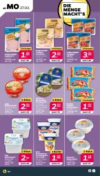 Gazetka promocyjna Netto - Woche 13 - Gazetka - ważna od 01.04 do 01.04.2023 - strona 4 - produkty: aufschnitt, aufstrich, Becher, berliner, brot, brotaufstrich, eis, frucht, fruchtjoghurt, Geflügel, gin, hering, Herings, jagdwurst, joghur, joghurt, mayonnaise, Popp, quark, ring, salat, schinken, speisequark, spreewälder, würfel, wurst, Yo