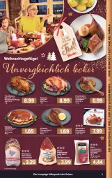 Gazetka promocyjna Famila - Prospekte - Gazetka - ważna od 24.12 do 24.12.2021 - strona 3 - produkty: brustfilet, ente, Entenbrust, Entenschenkel, filet, Gänsebrust, Gänsekeulen, Geflügel, henkel, pfanne, pute, schenkel