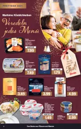 Gazetka promocyjna Famila - Prospekte - Gazetka - ważna od 24.12 do 24.12.2021 - strona 4 - produkty: Becher, elle, filet, filets, fisch, fische, forelle, hering, Herings, krone, lachs, lamm, matjes, Matjesfilet, matjesfilets, Räucherlachs, rel, ring, salat, Schal, Schale, Ti, topf, Waage, Wild, wildlachs, Yo