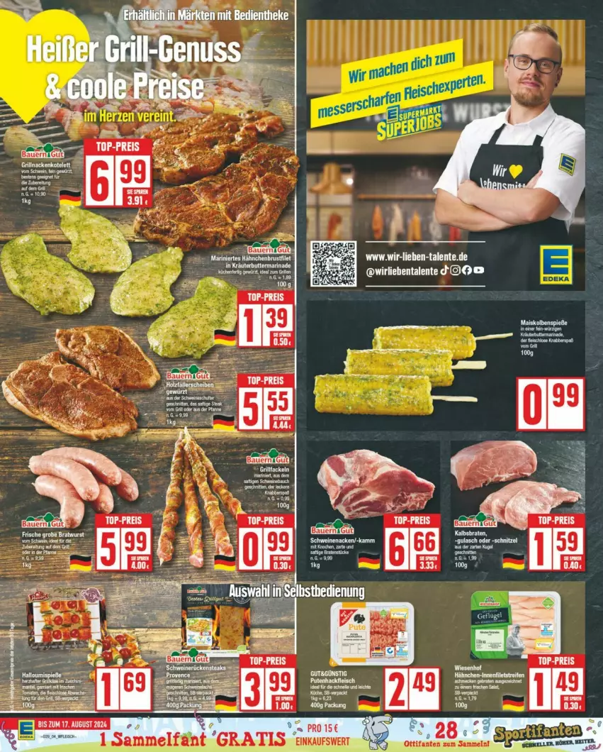 Aktueller Prospekt Edeka - Prospekte - von 13.07 bis 20.07.2024 - strona 4 - produkty: auer, Bau, Bauer, ente