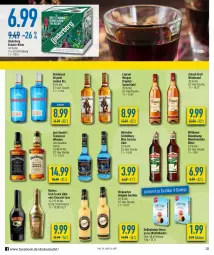 Gazetka promocyjna Diska - Prospekte - Gazetka - ważna od 16.04 do 16.04.2022 - strona 10 - produkty: asbach uralt, baileys, Becher, Cap, cola, debeukelaer, decor, eier, eierlikör, enders, flasche, gin, irish cream, jack daniel, jack daniel's, kräuter, likör, london dry, Ti, wein, weinbrand, whiskey, wilthener