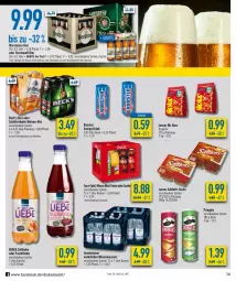 Gazetka promocyjna Diska - Prospekte - Gazetka - ważna od 16.04 do 16.04.2022 - strona 16 - produkty: Alwa, bier, coca-cola, cola, deka, drink, energy drink, fanta, fanta oder, fanta oder sprite, flasche, frucht, gerolsteine, gerolsteiner, gin, limo, limonade, lorenz, Mezzo Mix, mineralwasser, natürliches mineralwasser, oder sprite, pringles, ring, saft, saltletts, schöfferhofer, sprite, steiner, Ti, warsteiner, wasser