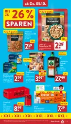 Gazetka promocyjna Aldi Nord - Von Montag - Gazetka - ważna od 07.10 do 07.10.2023 - strona 27 - produkty: bag-in-box, beutel, Cashew, cashewkerne, coca-cola, cola, eis, erfrischungsgetränk, flasche, Germ, getränk, jägermeister, Kartenspiel, kräuter, likör, Meister, natur, nuss, papier, reis, roséwein, tee, Ti, walnuss, walnusskerne, wein, ZTE