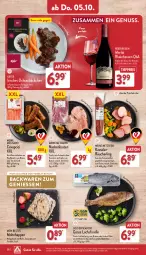 Gazetka promocyjna Aldi Nord - Von Montag - Gazetka - ważna od 07.10 do 07.10.2023 - strona 28 - produkty: aqua, backwaren, braten, cevapcici, eis, elle, filet, flasche, fleisch, forelle, gewürz, gin, grill, hackfleisch, Hefe, käfer, kasseler, küche, Küchen, lachs, merl, merlot, nuss, Ofen, Räucherling, reis, rel, rind, rindfleisch, rotwein, sauce, schwein, schweine, schweinefilet, Ti, tiefpreis, wein, weine, ZTE