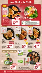 Gazetka promocyjna Aldi Nord - Von Montag - Gazetka - ważna od 07.10 do 07.10.2023 - strona 4 - produkty: aldi, bio, Bio-Hackfleisch, braten, brot, brustfilet, eis, filet, fleisch, gin, grill, hackfleisch, hackfleisch gemischt, hähnchenbrust, hähnchenbrustfilet, henkel, mit röstzwiebeln, Ofen, pute, rezept, rezepte, rind, röstzwiebeln, rwe, salat, schenkel, schwein, steak, steaks, Ti, trolli, wein, weizenmischbrot, ZTE, zwiebel, zwiebeln