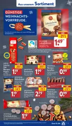 Gazetka promocyjna Aldi Nord - Von Montag - Gazetka - ważna od 07.10 do 07.10.2023 - strona 5 - produkty: aldi, beutel, braun, Dominosteine, eis, erde, kakao, kartoffel, kartoffeln, kuchen, Lebkuchen, Lübecker, marzipan, milch, nuss, perlen, reis, schoko, schokolade, schokoladen, Stollen, Ti, vollmilch, ZTE, zucker