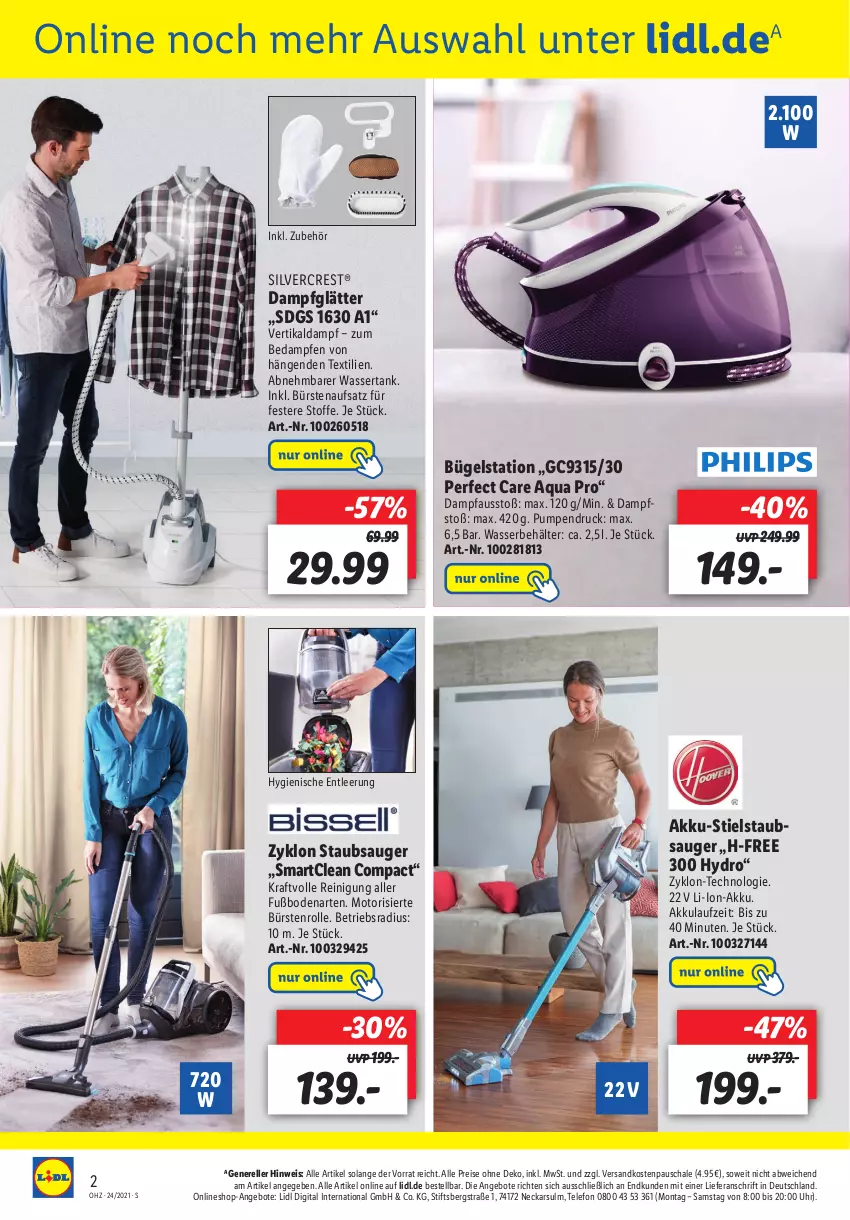 Aktueller Prospekt Lidl - Onlineshop-Highlights der Woche - von 14.06 bis 20.06.2021 - strona 2