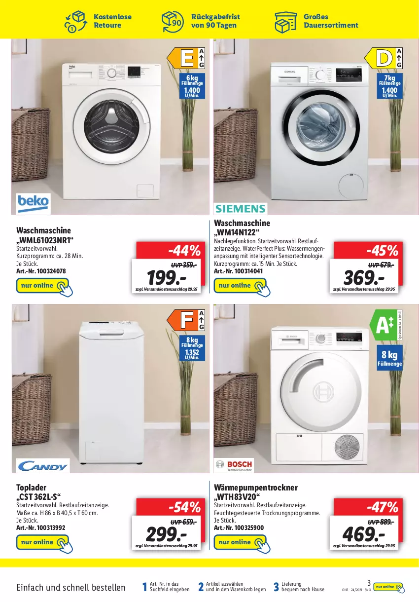 Aktueller Prospekt Lidl - Onlineshop-Highlights der Woche - von 14.06 bis 20.06.2021 - strona 3