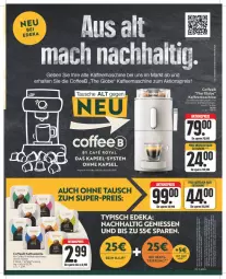 Gazetka promocyjna Edeka - Angebote der Woche - Gazetka - ważna od 10.06 do 10.06.2023 - strona 15 - produkty: aktionspreis, ball, beko, deka, eis, gutschein, kaffee, kaffeemaschine, reis, Ti, ZTE