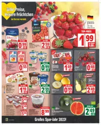 Gazetka promocyjna Edeka - Angebote der Woche - Gazetka - ważna od 10.06 do 10.06.2023 - strona 4 - produkty: ananas, Becher, beere, beeren, beutel, bio, bourbon, bügel, coppenrath, creme, deka, eimer, eis, eiscreme, elle, erdbeere, erdbeeren, frucht, gelee, Gläser, honig, honigmelone, honigmelonen, konfitüre, kuchen, mac, marmelade, melone, melonen, nordzucker, pfirsich, pfirsiche, plattpfirsiche, reis, sahne, Schal, Schale, schlagsahne, schoko, Sweet Family, Ti, torte, tortenguss, wasser, wassermelone, wiener, ZTE, zucker