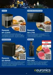 Gazetka promocyjna Euronics - Prospekte - Gazetka - ważna od 31.12 do 31.12.2024 - strona 13 - produkty: auto, backmischung, Backmischungen, beleuchtung, brot, Brotbackautomat, Brotbackmischungen, eis, elle, fenster, garraum, grill, kuchen, marmelade, mikrowelle, nudel, nuss, panasonic, pizza, Rauch, ring, Schal, spee, Spezi, Ti, timer, tisch, wasser, wassertank