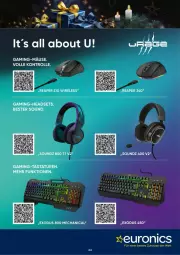 Gazetka promocyjna Euronics - Prospekte - Gazetka - ważna od 31.12 do 31.12.2024 - strona 44 - produkty: gaming-headset, Headset, rel, Tastatur, Ti