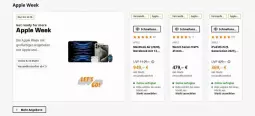 Gazetka promocyjna Saturn - Prospekte - Gazetka - ważna od 01.11 do 01.11.2023 - strona 4 - produkty: angebot, angebote, Apple, Apple Watch, Apple Watch SE, ipad, mac, macbook, macbook air, ndk, notebook, Ti, versandkostenfrei