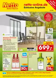 Gazetka promocyjna Netto Marken-Discount - Online-Angebote Juli - Gazetka - ważna od 31.07 do 31.07.2022 - strona 1 - produkty: angebot, angebote, bestpreis, Bona, doppio passo, eis, fisch, gin, ndk, passo, pasta, primitivo, reis, Ria, rosato, roséwein, Ti, versandkostenfrei, wein, wurst, ZTE