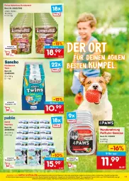 Gazetka promocyjna Netto Marken-Discount - Online-Angebote Juli - Gazetka - ważna od 31.07 do 31.07.2022 - strona 11 - produkty: adventuros, angebot, aust, bestpreis, eis, hundenahrung, hundesnack, ndk, purina, reis, snack, Ti, tierbedarf, versandkostenfrei, ZTE