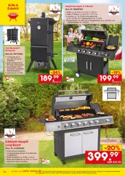 Gazetka promocyjna Netto Marken-Discount - Online-Angebote Juli - Gazetka - ważna od 31.07 do 31.07.2022 - strona 18 - produkty: angebot, edelstahl, eis, ente, Garten, gasgrill, grill, grillfläche, grillrost, Kamin, ndk, piezo-zündung, Rauch, reis, Schal, Schale, Sport, Ti, wasser, ZTE