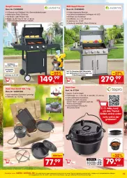 Gazetka promocyjna Netto Marken-Discount - Online-Angebote Juli - Gazetka - ważna od 31.07 do 31.07.2022 - strona 19 - produkty: angebot, Behälter, decke, Deckel, edelstahl, eis, gasgrill, grill, grillfläche, grillrost, LG, mit thermometer, ndk, pfanne, piezo-zündung, reis, rwe, thermometer, Ti, ZTE