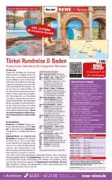 Gazetka promocyjna Rewe Reisen - Reiseprospekt - Gazetka - ważna od 30.05 do 30.05.2025 - strona 10 - produkty: aldi, alkohol, alkoholische getränke, Alwa, angebot, angebote, Bad, Bau, buch, deutschsprachige reiseleitung, dusche, eier, eis, elle, ente, getränk, getränke, gewürz, hama, inklusivleistungen, küche, lamm, mam, mint, natur, pool, reis, reiseverlauf, rel, snack, snacks, Ti, tisch, uhr, vita, wasser